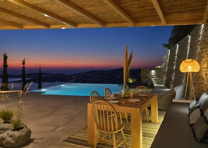 Infinity Sea View Hillside With Private Pool Hébergement de vacances