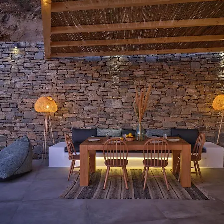 Infinity Sea View Hillside With Private Pool 度假居 Páros