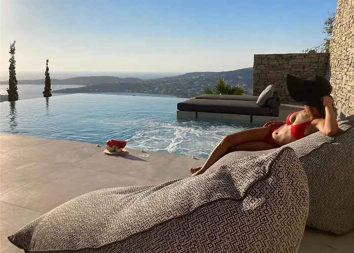Infinity Sea View Hillside With Private Pool * פארוס