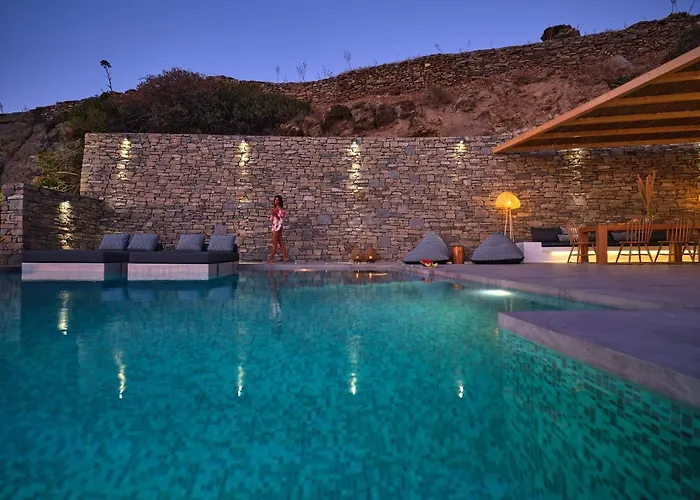 Semesterbostad Infinity Sea View Hillside With Private Pool Páros